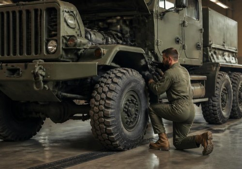 Why Regular Auto Repair Shop Visits Matter for Heavy-Duty Military Trucks